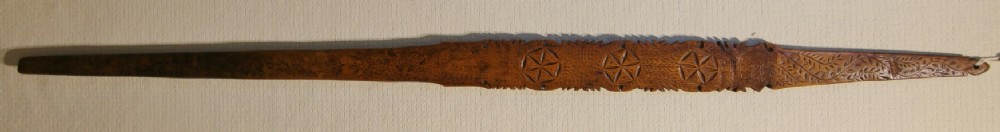 19th century folk art distaff