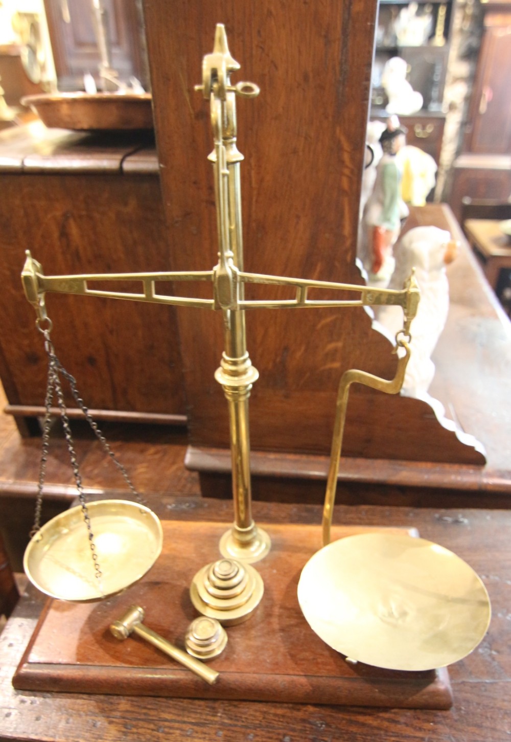late georgian brass scales