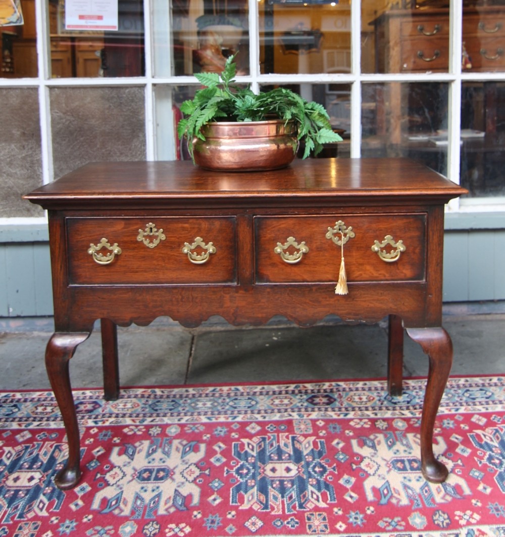 small georgian oak style dresser base