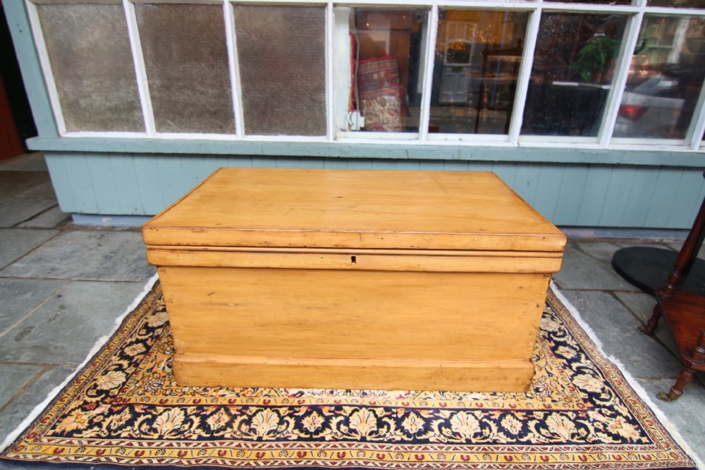 19th century clean pine box