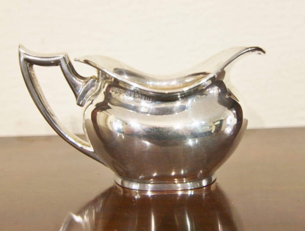 solid sterling silver creamer